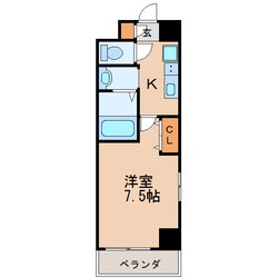 ニーズメゾン新栄の物件間取画像